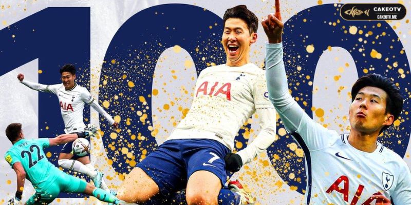 Son Heung-min là cầu thủ châu Á đầu tiên đạt mốc 100 bàn thắng lại EPL