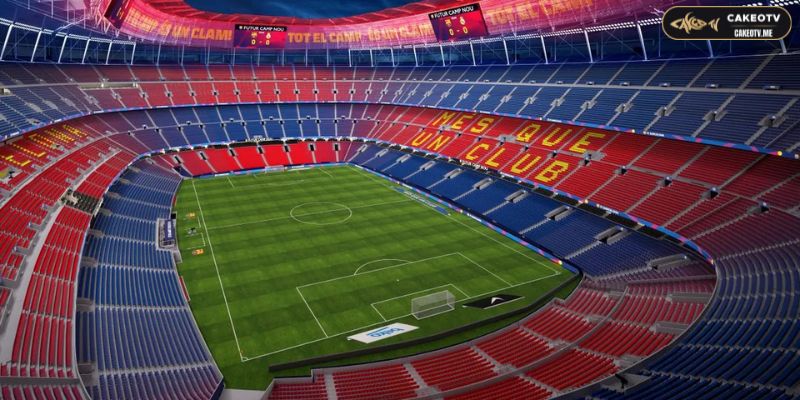Sân Camp Nou là nơi thường xuyên tổ chức các trận đấu lớn của bóng đá thế giới